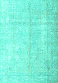 Persian Turquoise Traditional Rug, tr3393turq