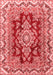 Medallion Red Traditional Area Rugs