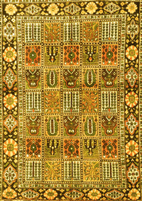 Persian Yellow Traditional Rug, tr3396yw