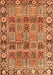 Persian Orange Traditional Rug, tr3396org