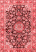 Medallion Red Traditional Area Rugs