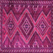 Square Persian Pink Traditional Rug, tr3398pnk