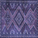 Square Persian Blue Traditional Rug, tr3398blu