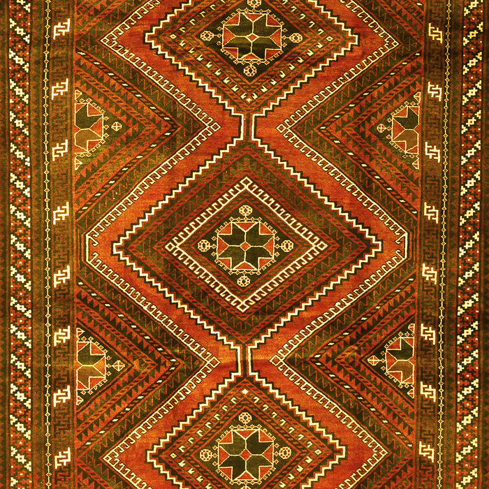 Persian Yellow Traditional Rug, tr3398yw