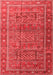 Persian Red Traditional Area Rugs