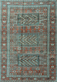 Persian Light Blue Traditional Rug, tr3399lblu
