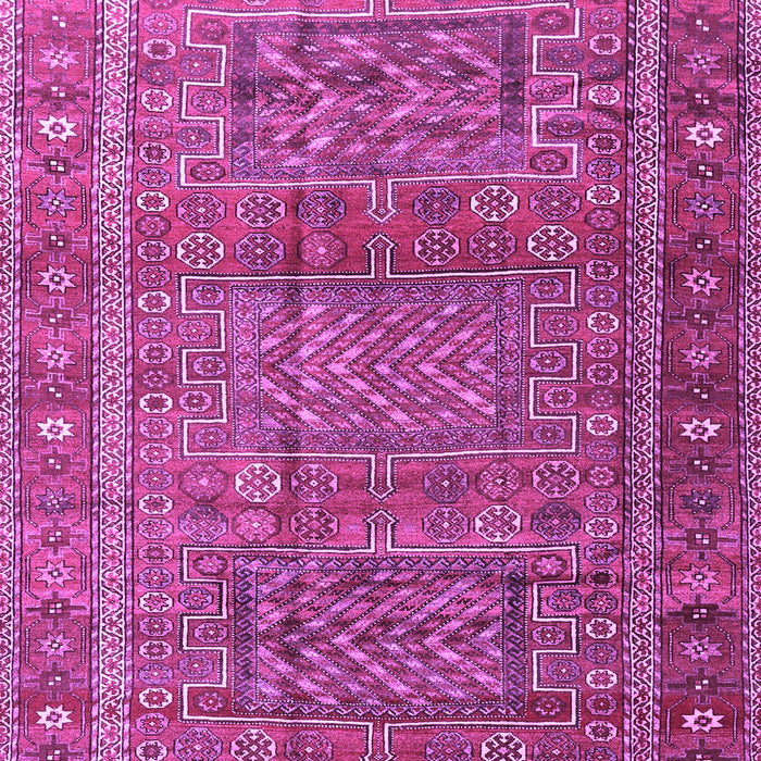 Machine Washable Persian Purple Traditional Area Rugs, wshtr3399pur