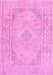 Persian Purple Traditional Rug, tr339pur