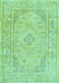 Persian Turquoise Traditional Rug, tr339turq