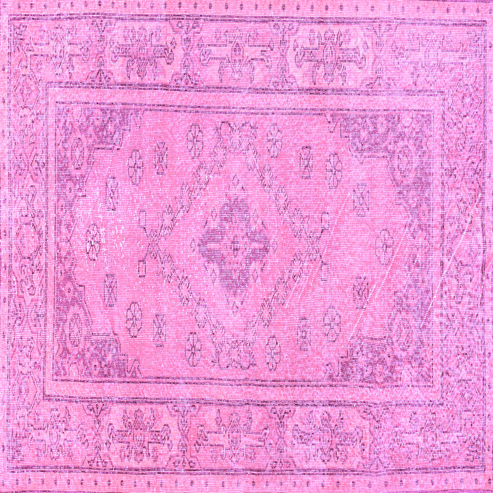 Square Persian Purple Traditional Rug, tr339pur