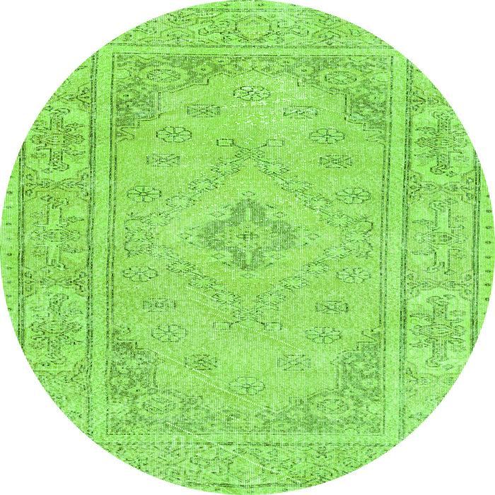 Machine Washable Persian Green Traditional Area Rugs, wshtr339grn