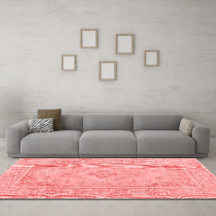 Traditional Red Washable Rugs