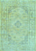 Persian Light Blue Traditional Rug, tr339lblu