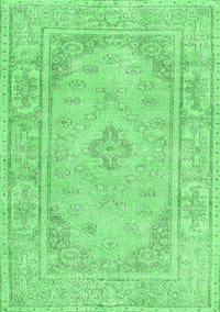 Persian Emerald Green Traditional Rug, tr339emgrn