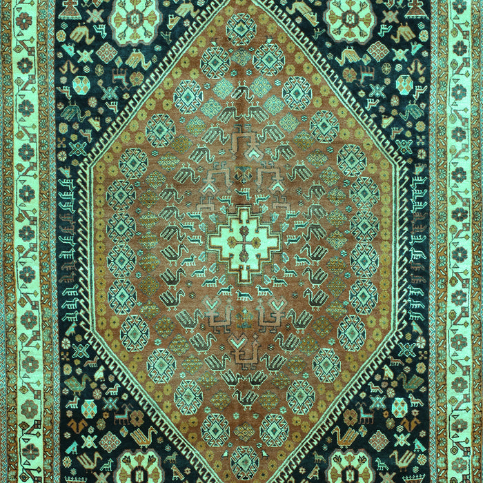 Persian Turquoise Traditional Rug, tr33turq