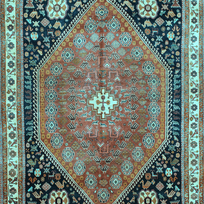 Persian Light Blue Traditional Rug, tr33lblu