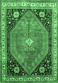 Persian Emerald Green Traditional Rug, tr33emgrn