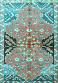 Persian Light Blue Traditional Rug, tr3400lblu