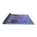 Sideview of Persian Blue Traditional Rug, tr3400blu