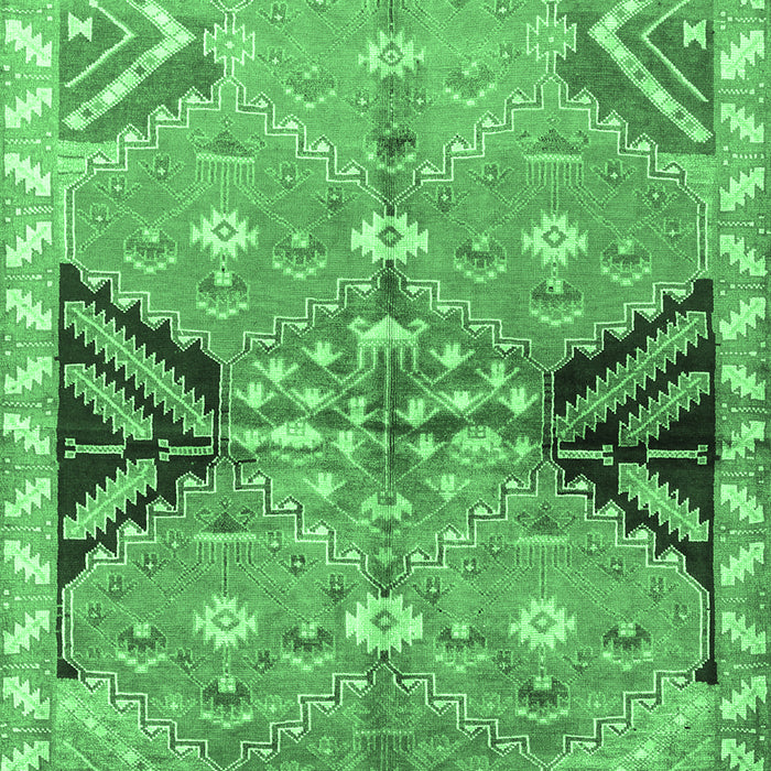 Persian Emerald Green Traditional Rug, tr3400emgrn