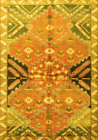 Persian Yellow Traditional Rug, tr3400yw