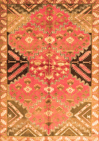 Persian Orange Traditional Rug, tr3400org