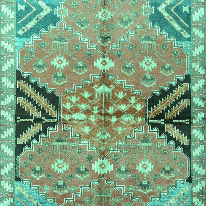 Persian Turquoise Traditional Rug, tr3400turq