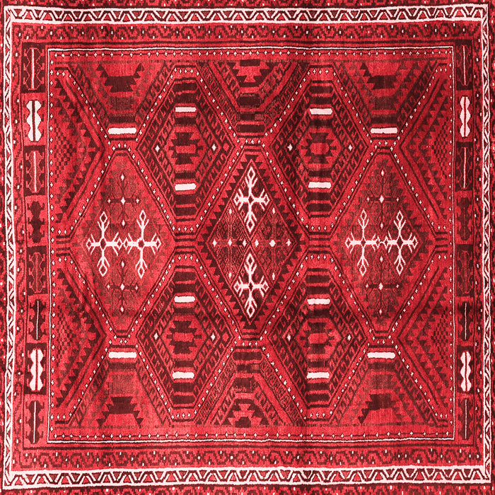 Machine Washable Persian Red Traditional Rug, wshtr3401red
