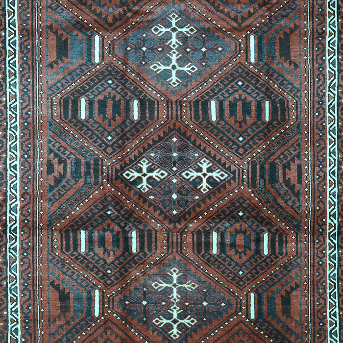 Machine Washable Persian Light Blue Traditional Rug, wshtr3401lblu