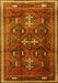 Persian Yellow Traditional Rug, tr3401yw