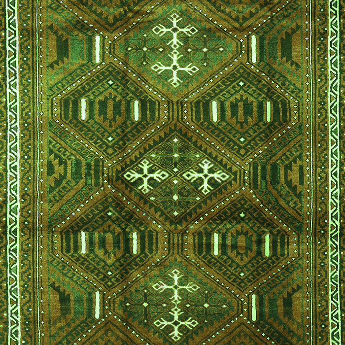 Persian Green Traditional Rug, tr3401grn
