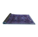 Sideview of Persian Blue Traditional Rug, tr3401blu