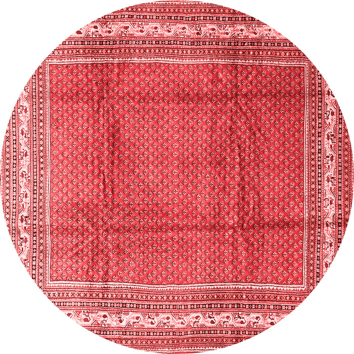 Machine Washable Persian Red Traditional Rug, wshtr3402red