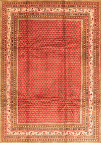 Persian Orange Traditional Rug, tr3402org