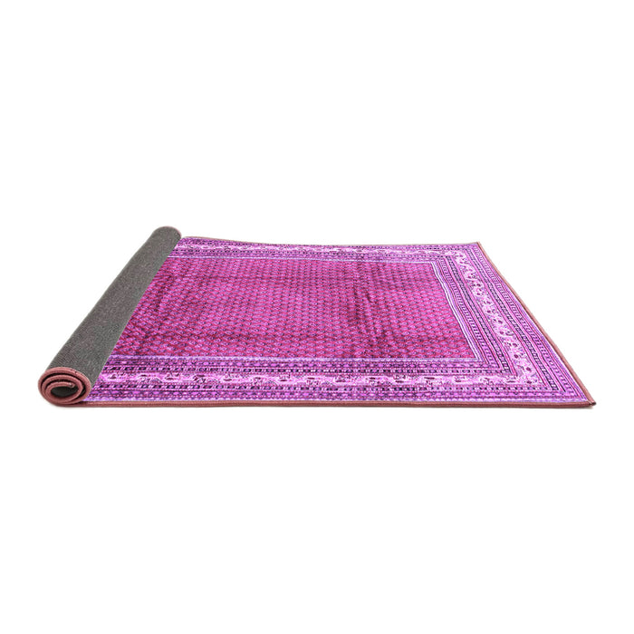 Sideview of Persian Purple Traditional Rug, tr3402pur