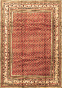 Persian Brown Traditional Rug, tr3402brn