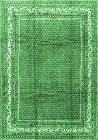 Persian Emerald Green Traditional Rug, tr3402emgrn
