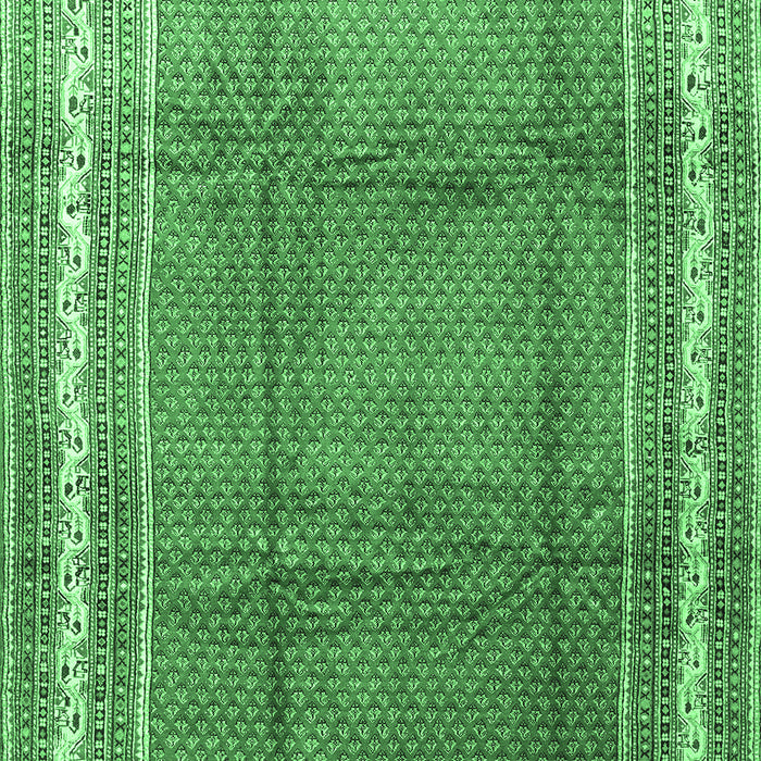 Persian Emerald Green Traditional Rug, tr3402emgrn