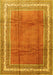 Persian Yellow Traditional Rug, tr3402yw