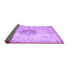 Sideview of Persian Purple Traditional Rug, tr3404pur