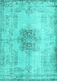 Persian Turquoise Traditional Rug, tr3404turq