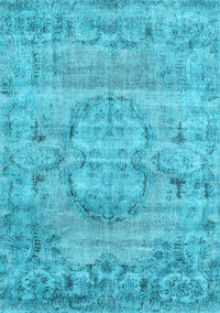 Persian Light Blue Traditional Rug, tr3405lblu