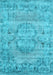 Persian Light Blue Traditional Rug, tr3405lblu