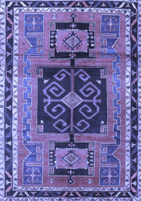 Persian Blue Traditional Rug, tr3406blu