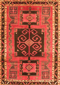 Persian Orange Traditional Rug, tr3406org