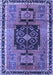 Persian Blue Traditional Rug, tr3406blu