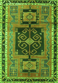 Persian Green Traditional Rug, tr3406grn