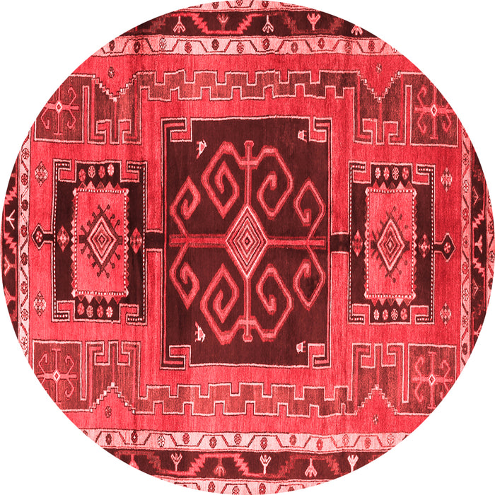 Machine Washable Persian Red Traditional Rug, wshtr3406red