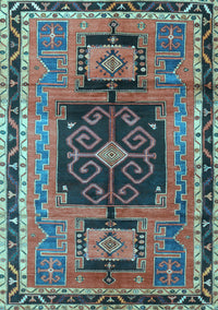 Persian Light Blue Traditional Rug, tr3406lblu