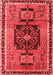 Persian Red Traditional Area Rugs